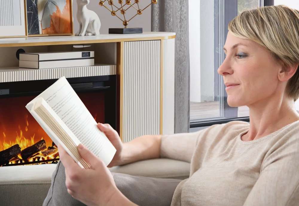 contemporary electric fireplace